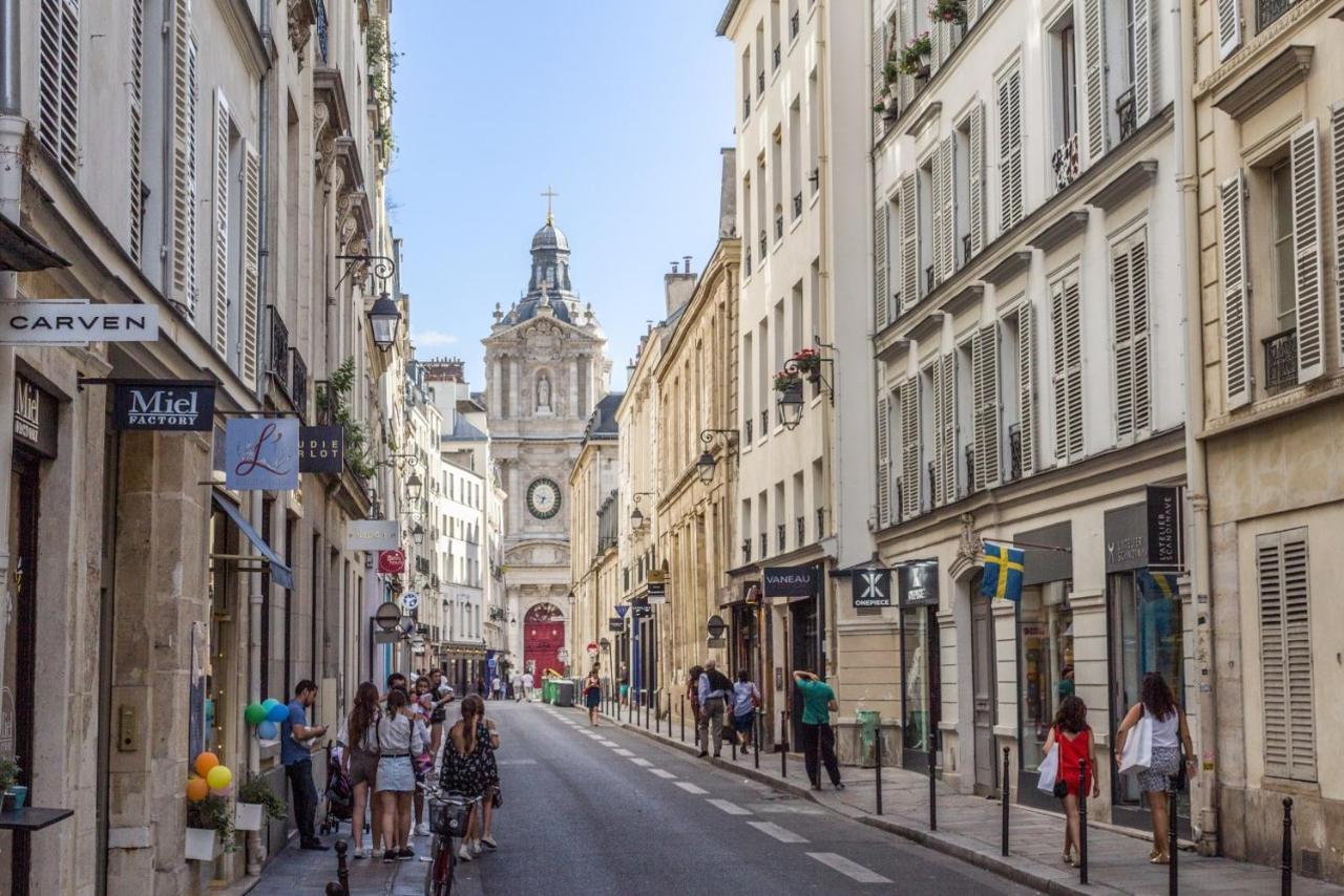Апартаменты Luxurious Triplex - Marais & Montorgueil Париж Экстерьер фото